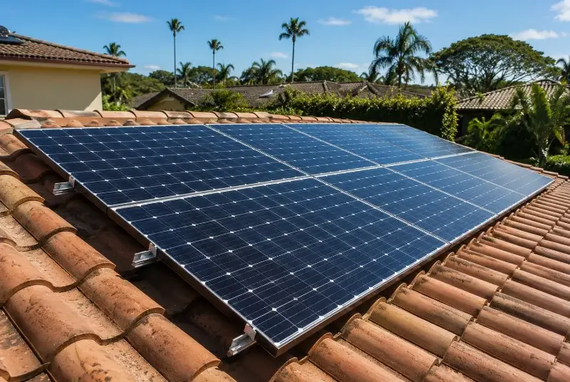 Installation de panneaux solaires à Sault